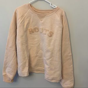 Roots Baby Pink Crewneck